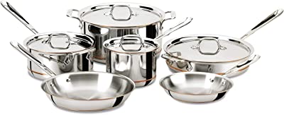 All-Clad Copper Core 5-Ply Stainless Steel Cookware Set Review