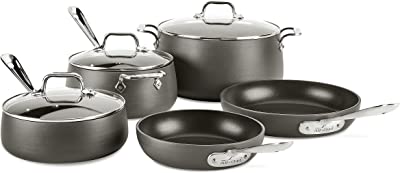 All-Clad Ha1 Hard Anodized 8 Piece Nonstick Cookware Set Review