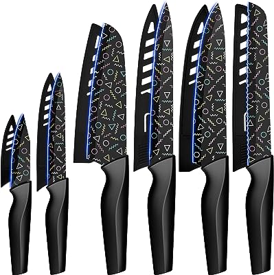 Astercook Colorful 12 Piece Knife Set Review