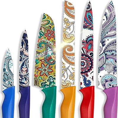 Astercook Paisley Pattern Knife Set Review