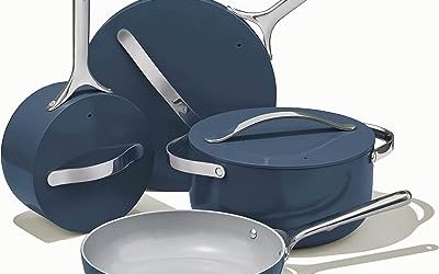 Caraway Nonstick Ceramic Cookware Set (12 Piece) Pots Review