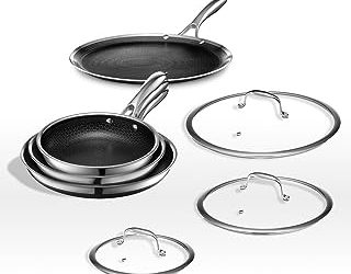 Hexclad 7 Piece Hybrid Stainless Steel Review