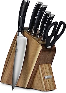 Wusthof Classic Ikon 7 Piece Slim Knife Set with Acacia Block Review