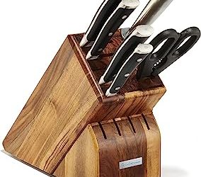 Wusthof Seven Acacia 7-Piece German Knife Classic Ikon Block Set Review