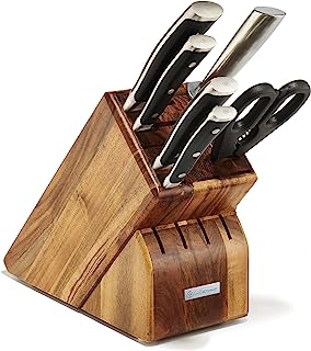 Wusthof Seven Acacia 7-Piece German Knife Classic IKON Block Set Review