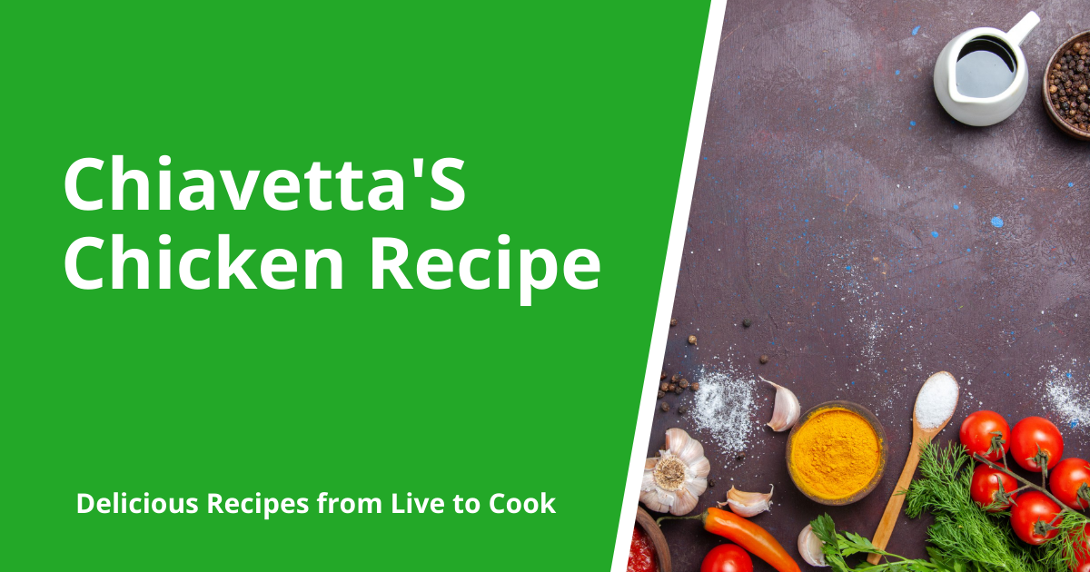 Chiavetta'S Chicken Recipe