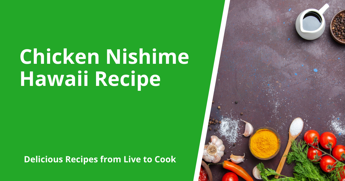 Chicken Nishime Hawaii Recipe