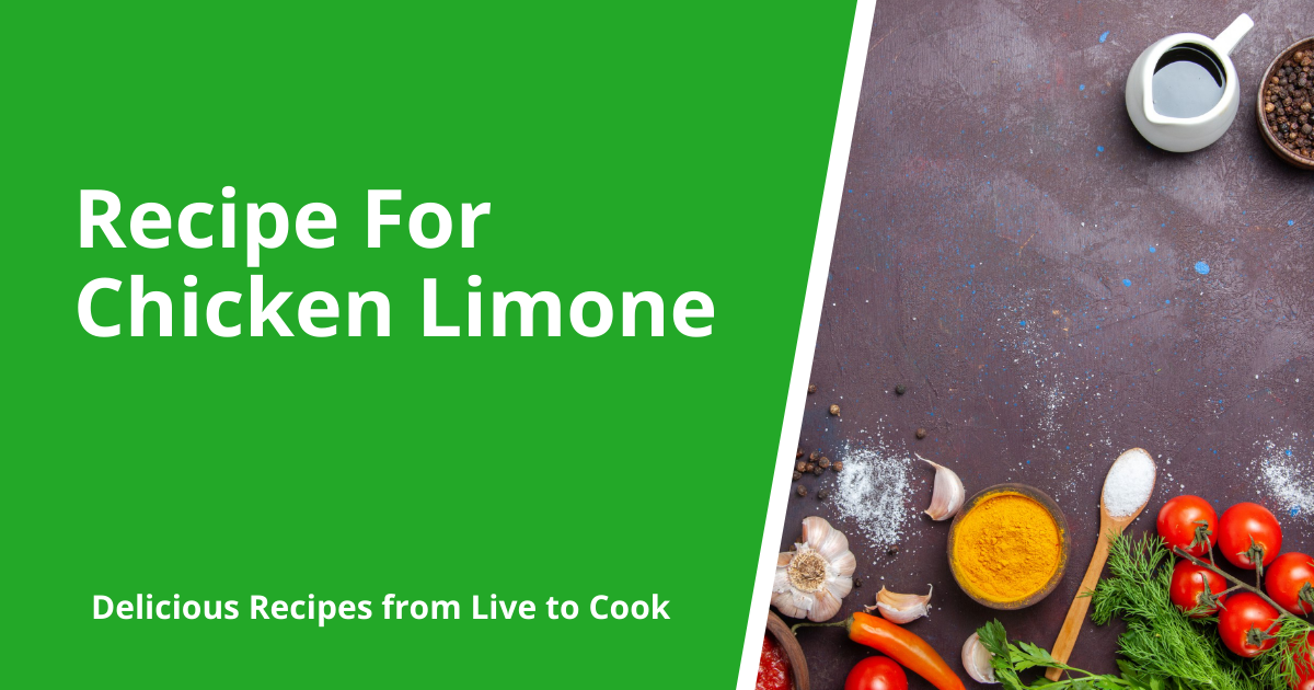 Recipe For Chicken Limone