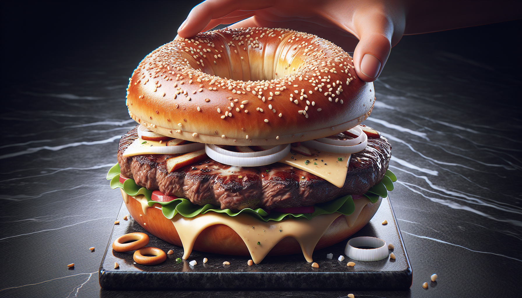 mcdonalds steak bagel recipe