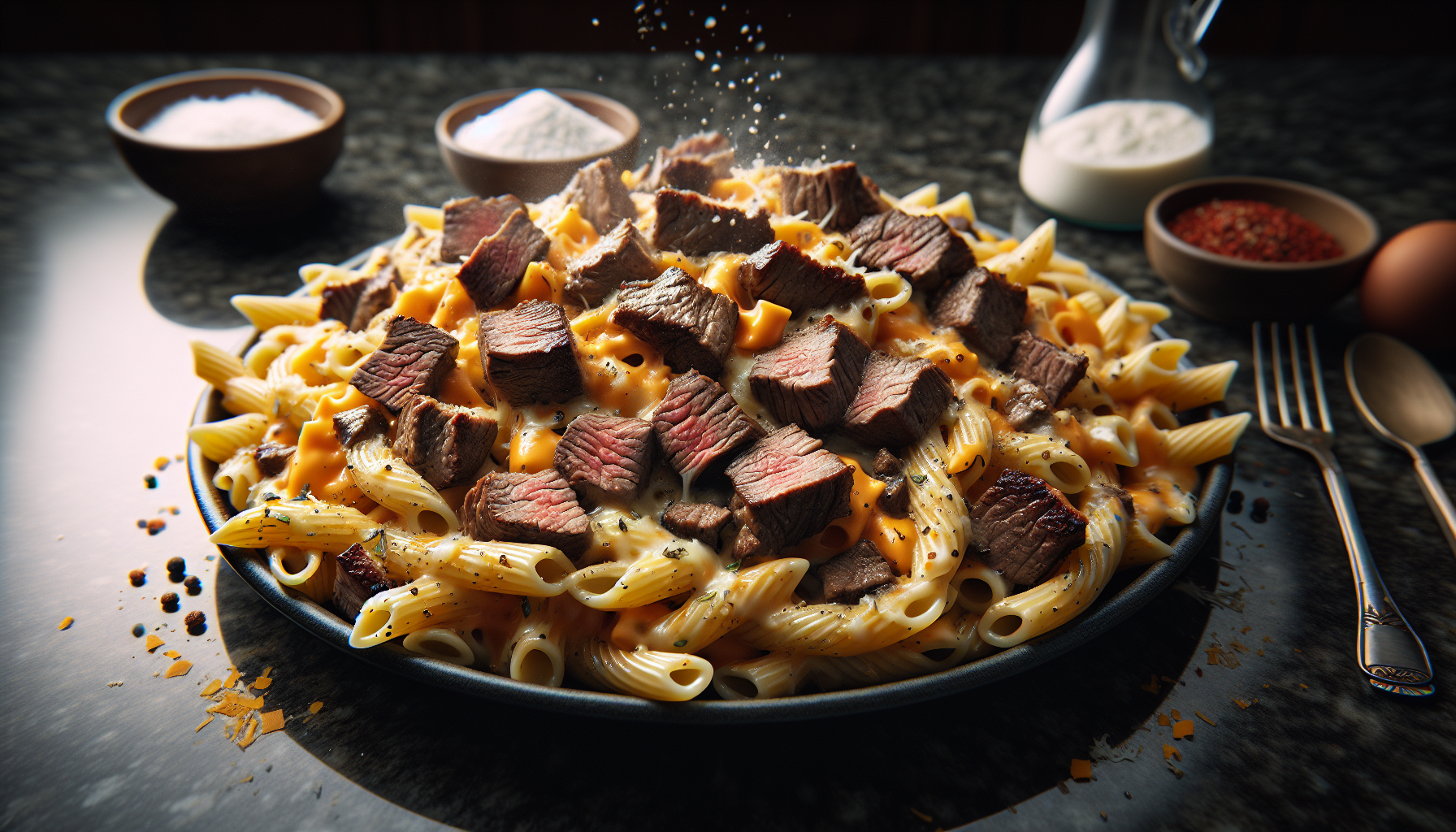 philly cheese steak pasta recipe