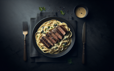 Steak Alfredo Recipe