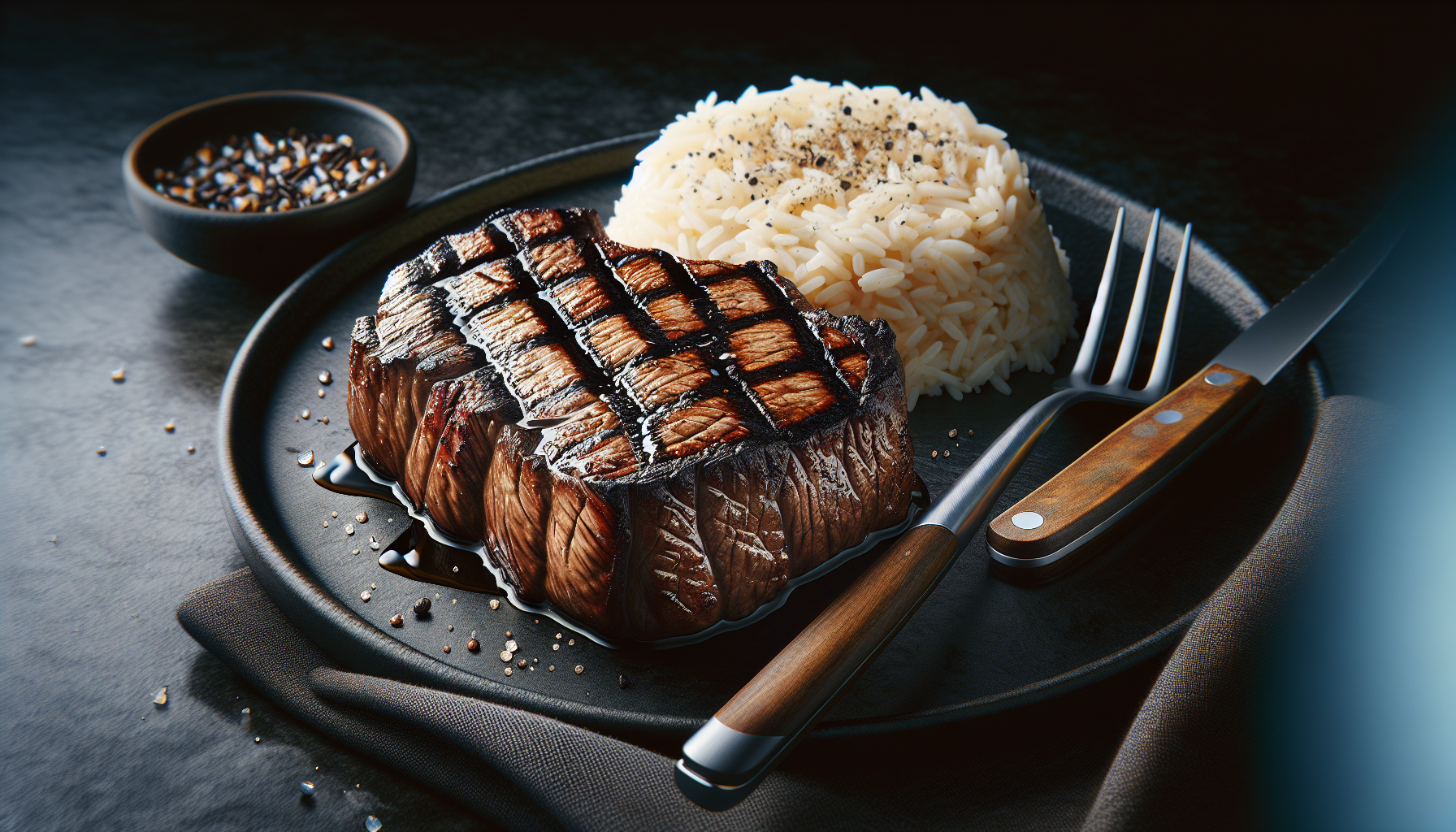 steak and rice recipe