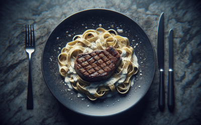 Steak Fettuccine Alfredo Recipe