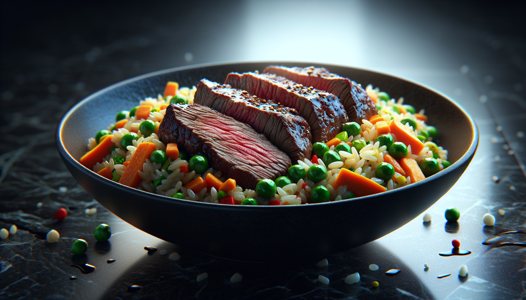 steak fried rice recipe