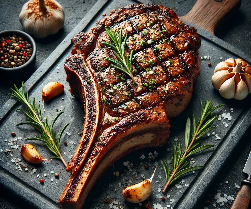 tomahawk steak recipe grill