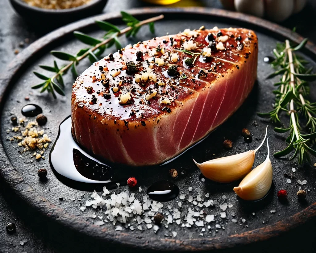 tuna steak in the oven recipe